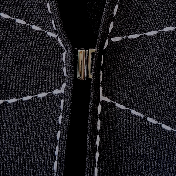 BCBGMAXAZRIA Sz Small Cardigan Sweater Jacket Black - Picture 7 of 11